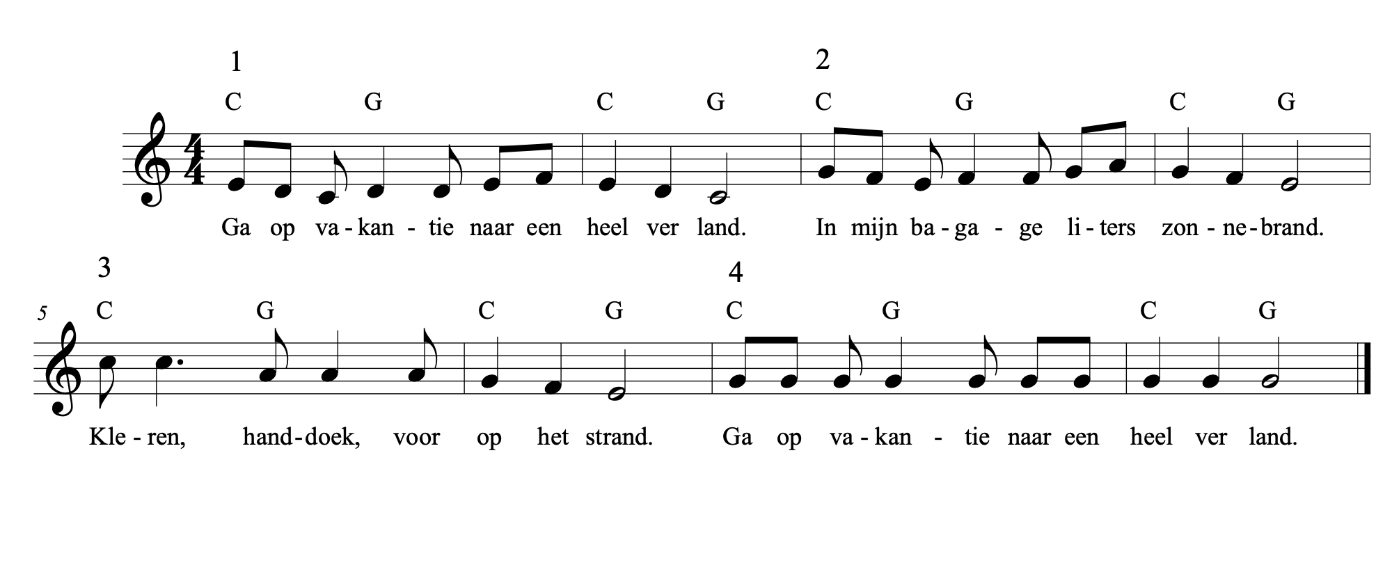 Vakantie 2024: Even Ontspannen, Maar Blijf in de Muzikale Flow!